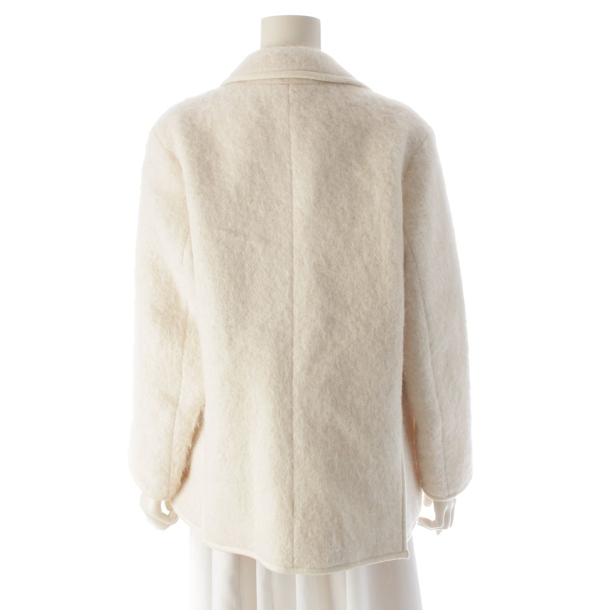 ドゥロワー 23AW ウール アルパカ シャギー コート アウター 6522-299