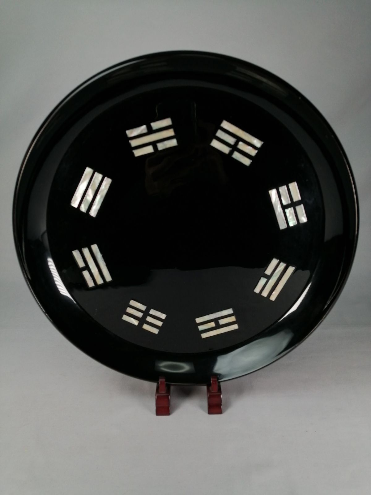 茶道具】八卦盆 螺鈿 盆 茶棚 棚544 - メルカリ