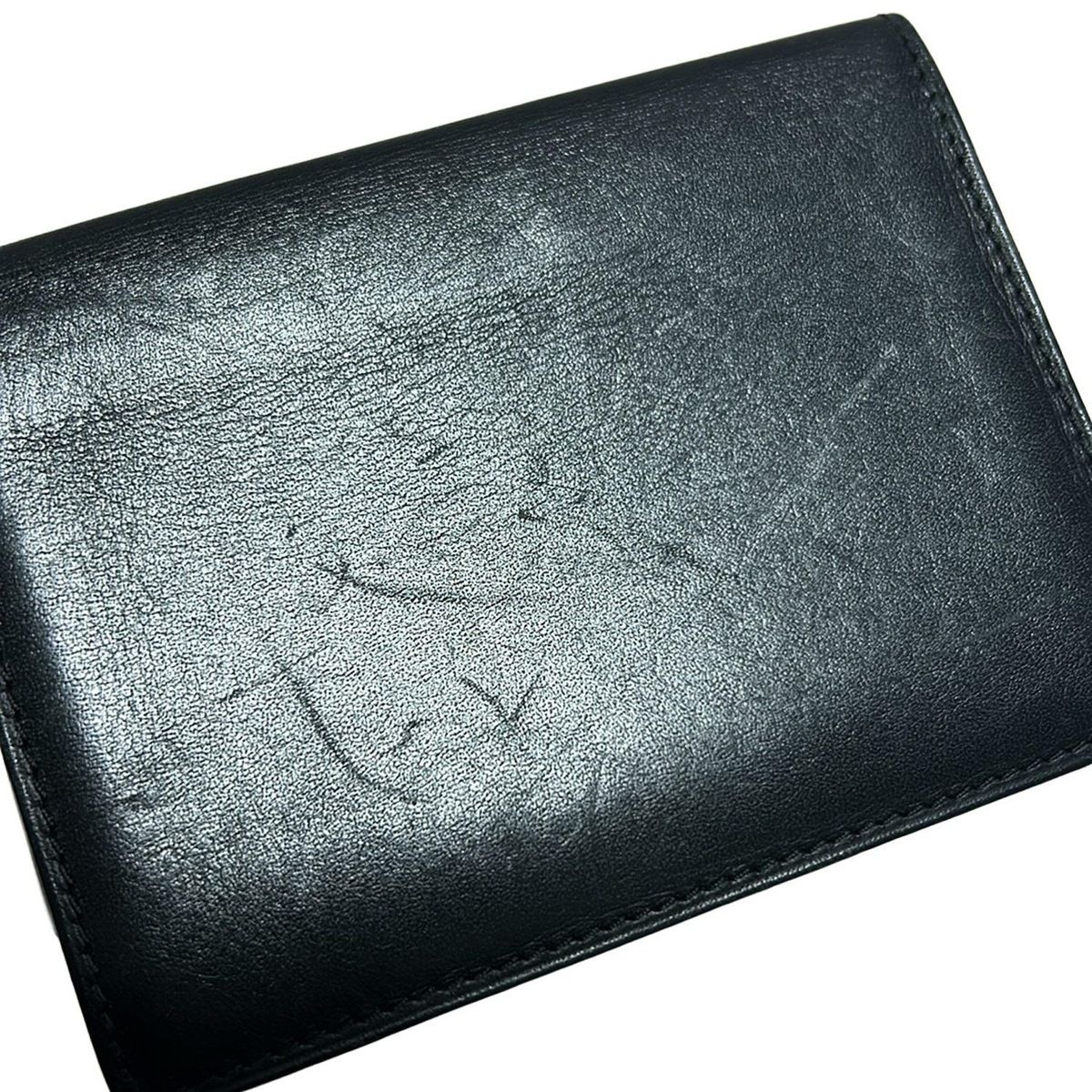 dunhill/ALFREDDUNHILL(ダンヒル) 名刺入れ - 黒 レザー - メルカリ