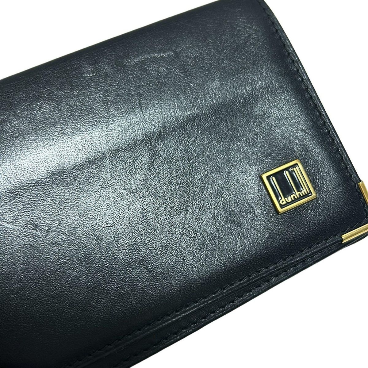 dunhill/ALFREDDUNHILL(ダンヒル) 名刺入れ - 黒 レザー - メルカリ
