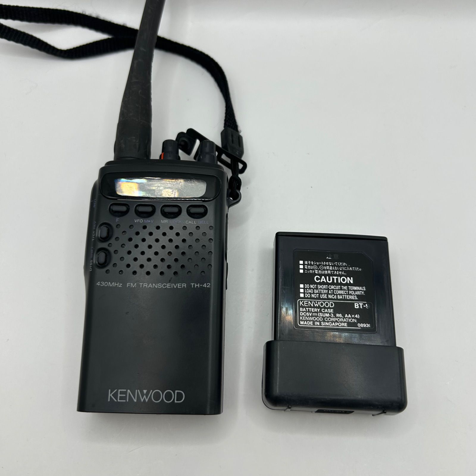 ジャンク品】KENWOOD TH-42 トランシーバー 無線機 - メルカリ
