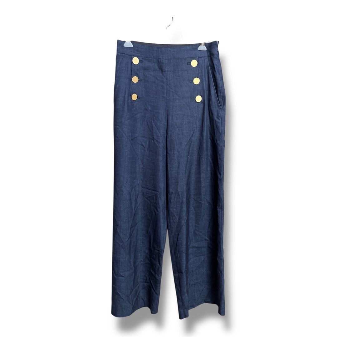 allureville アルアバイル デニムライクマリンパンツ フロントボタン