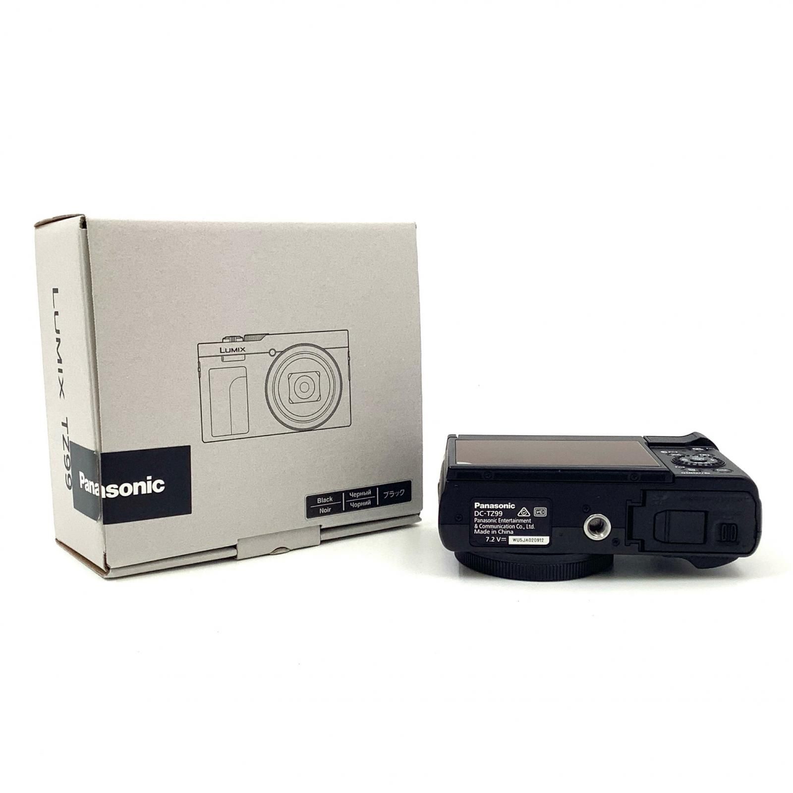 Panasonic コンパクトデジタルカメラ LUMIX TZ99 ブラック 美品 動作 
