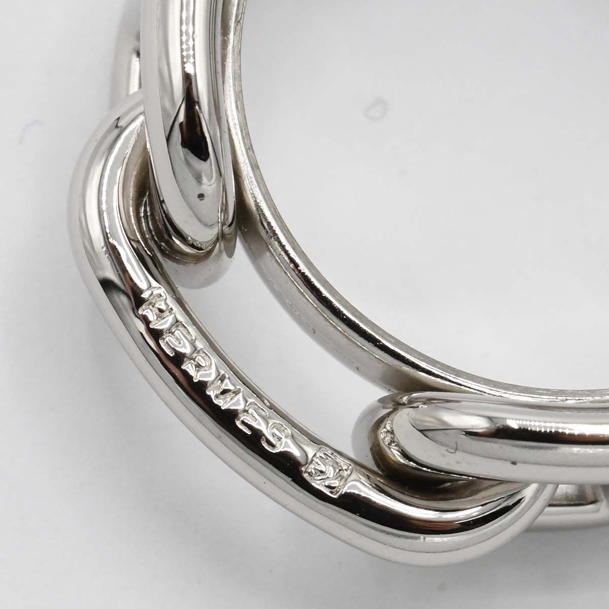 HERMES エルメス スカーフリング 90 レガート ルガテ シェーヌダンクル