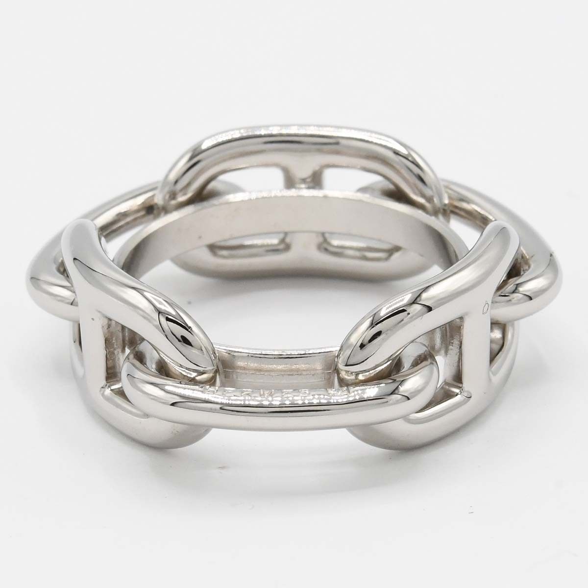 HERMES エルメス スカーフリング 90 レガート ルガテ シェーヌダンクル