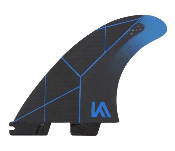 送料無料△FCS II KA PC Medium Black/Blue Tri Retail Fins M 新品