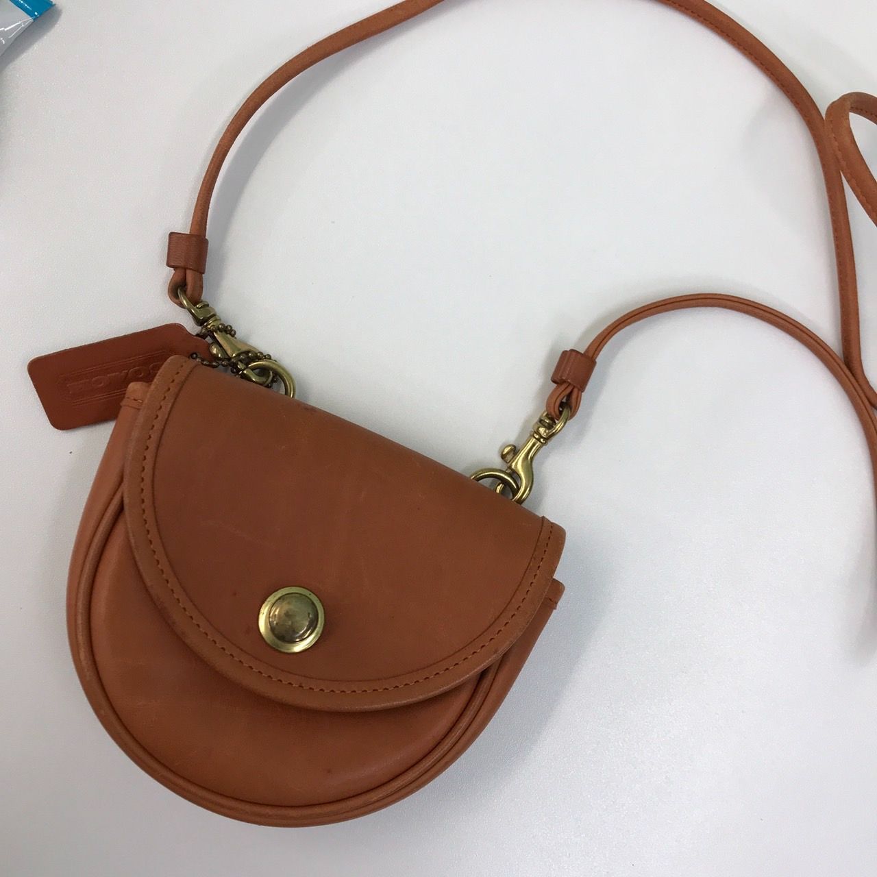 OLD COACH オールドコーチ ショルダーポーチ ポシェット レザー ドイツ