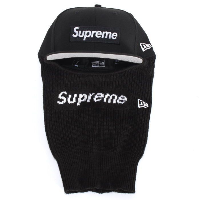 Supreme シュプリーム ボックスロゴ ニューエラ キャップ + バラクラバ