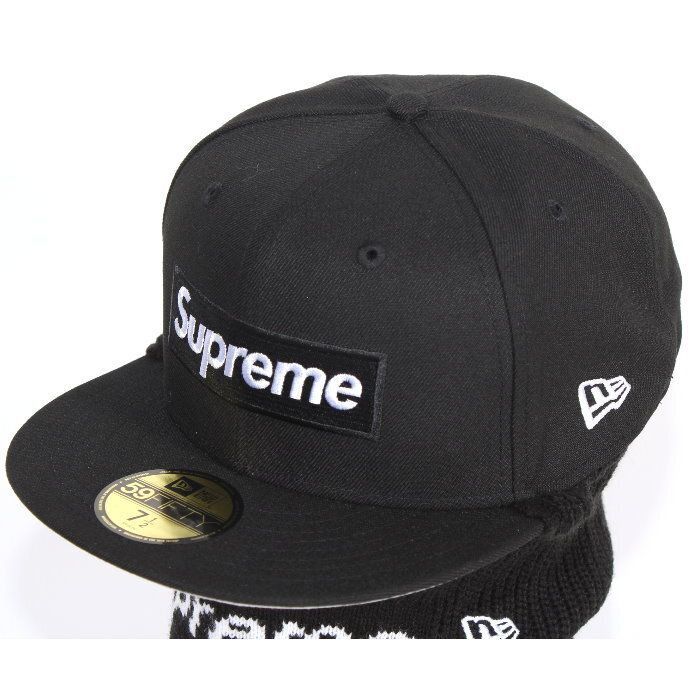 Supreme シュプリーム ボックスロゴ ニューエラ キャップ + バラクラバ