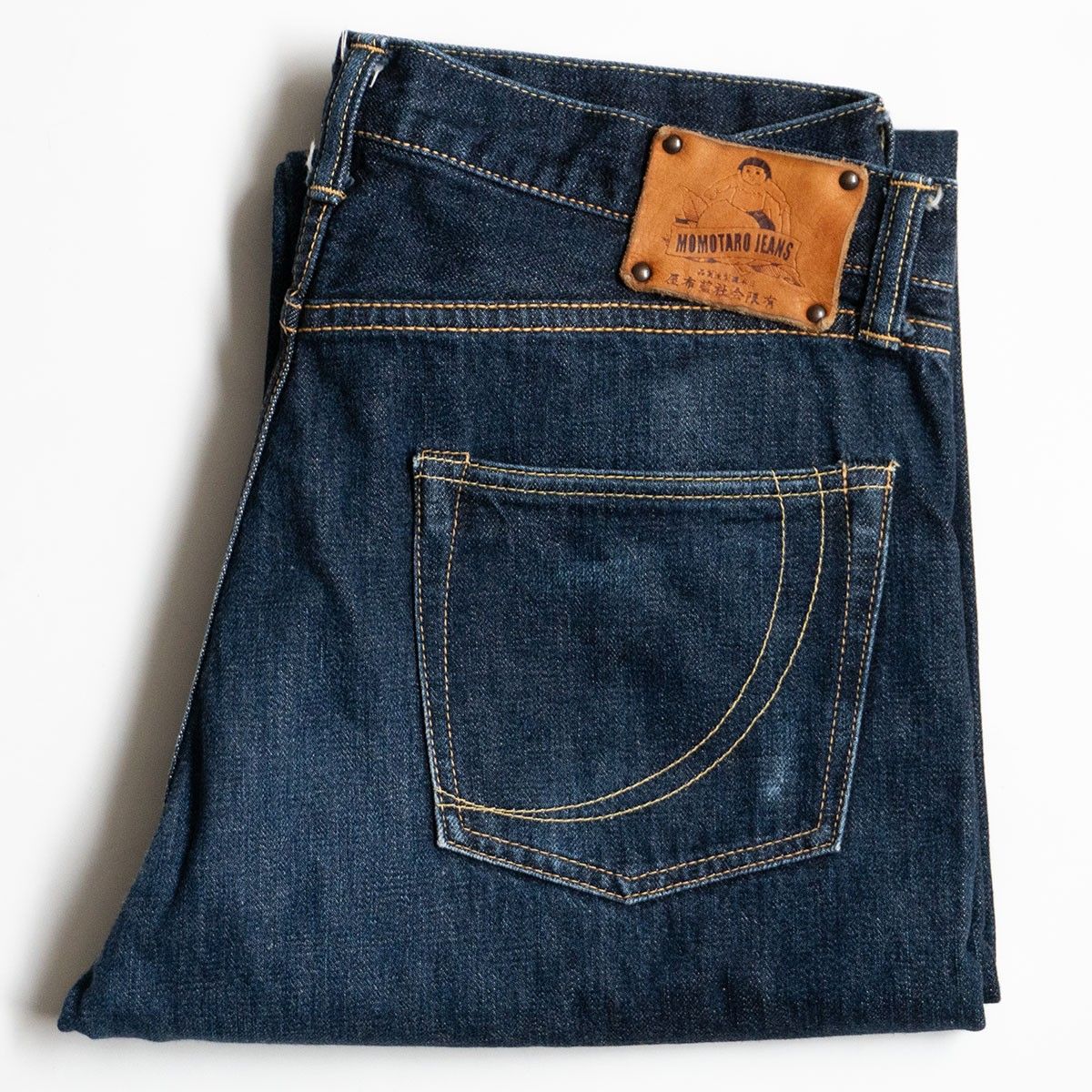 雰囲気抜群】 桃太郎ジーンズ【G019-MZ/銅丹特濃クラシックストレート