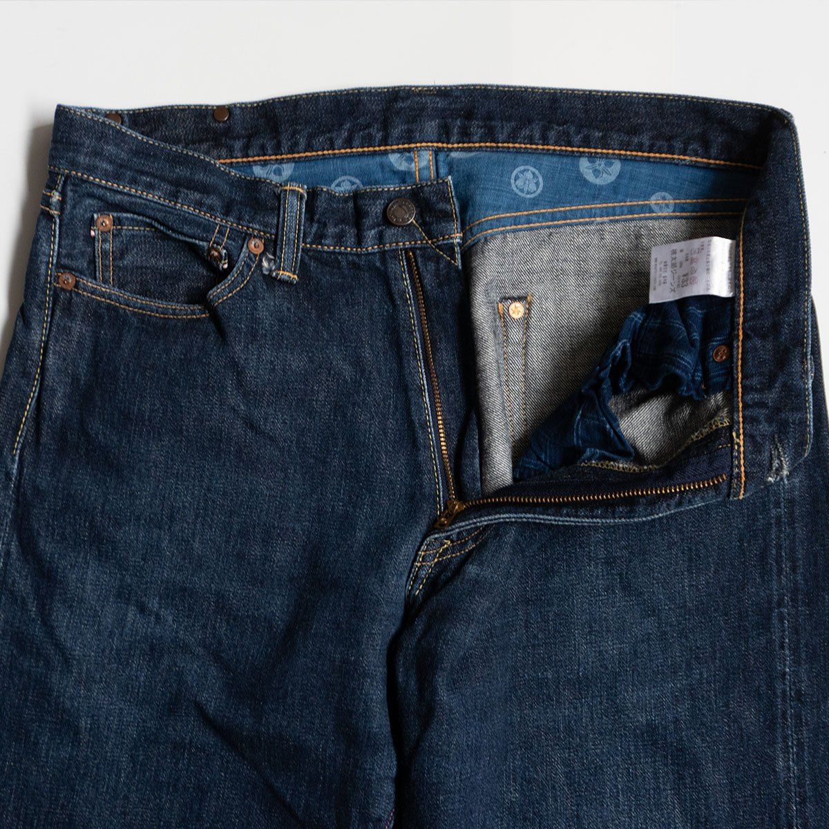 雰囲気抜群】 桃太郎ジーンズ【G019-MZ/銅丹特濃クラシックストレート