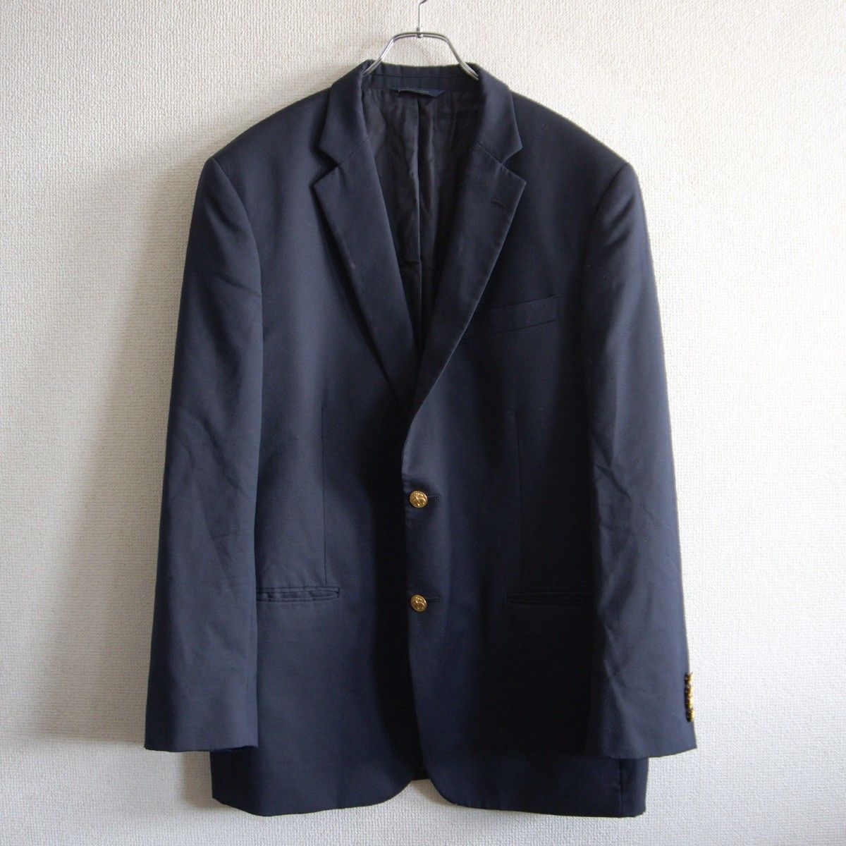 【最高級品】BROOKS BROTHERS【テーラードジャケット /紺ブレ】42R 金牡丹 ブルックスブラザーズ ブレザー 26010677 最高級品】BROOKS BROTHERS【テーラードジャケット /紺ブレ】42R 金