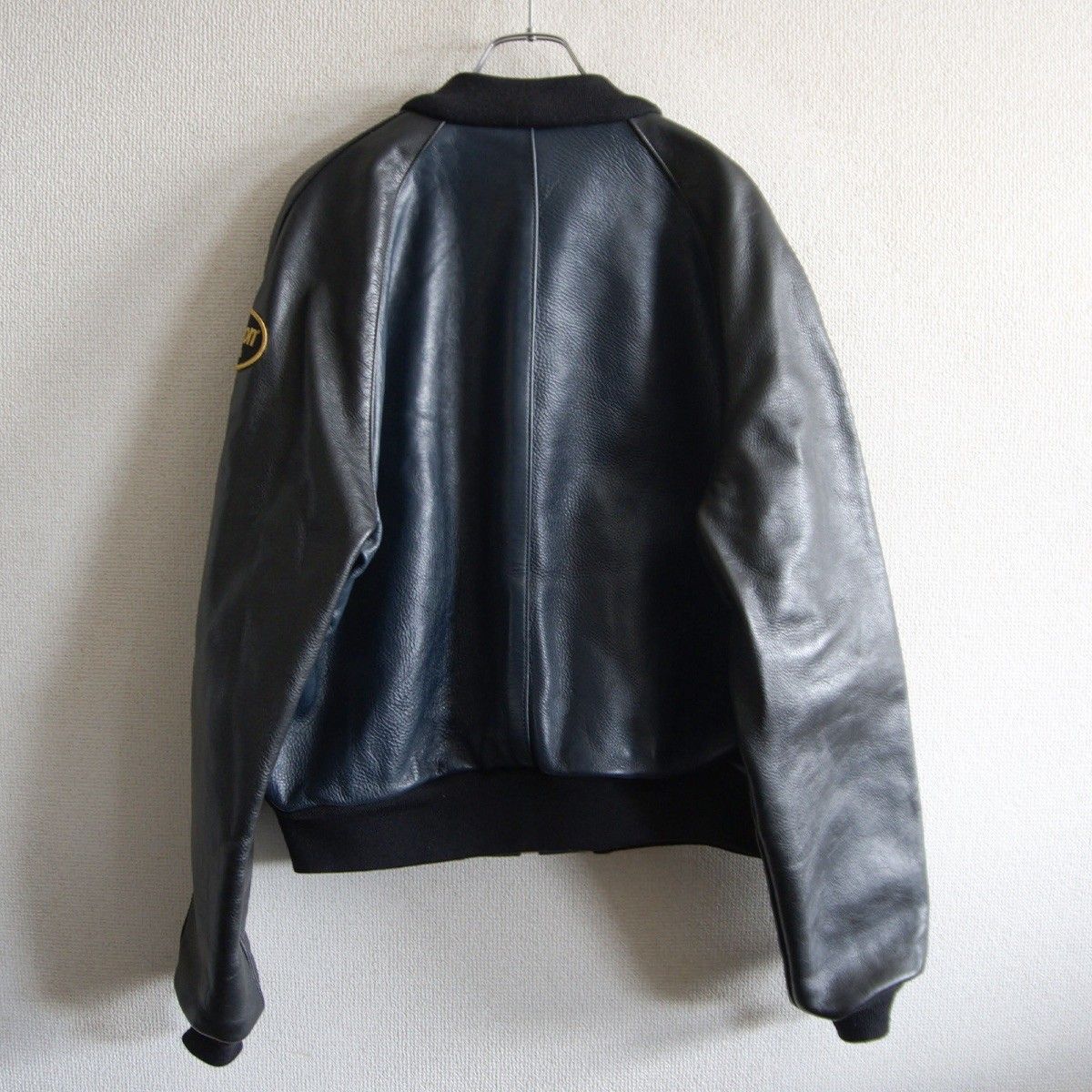 美品/ビッグサイズ】 VANSON 【TJV オールレザー スタジャン】46