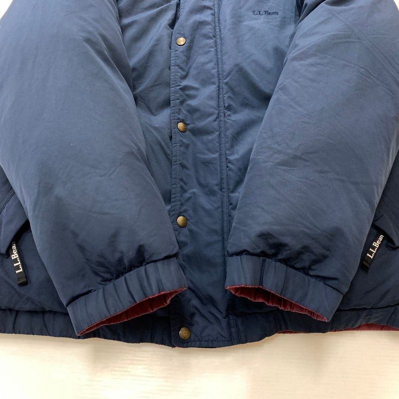 中古品】L.L.Bean エルエルビーン 90's REVERSIBLE DOWN JACKET 90年代