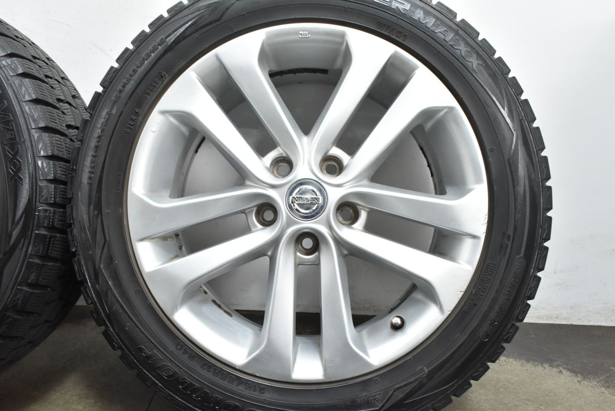 程度良好】日産 ジューク 純正 17in 7J +47 PCD114.3 ウィンター