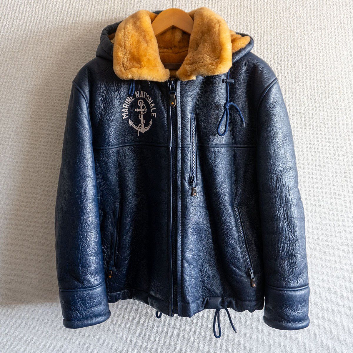 美品】MORGAN PRODUCTIONS【フランス海軍 DECK PARKA】M ネイビー 