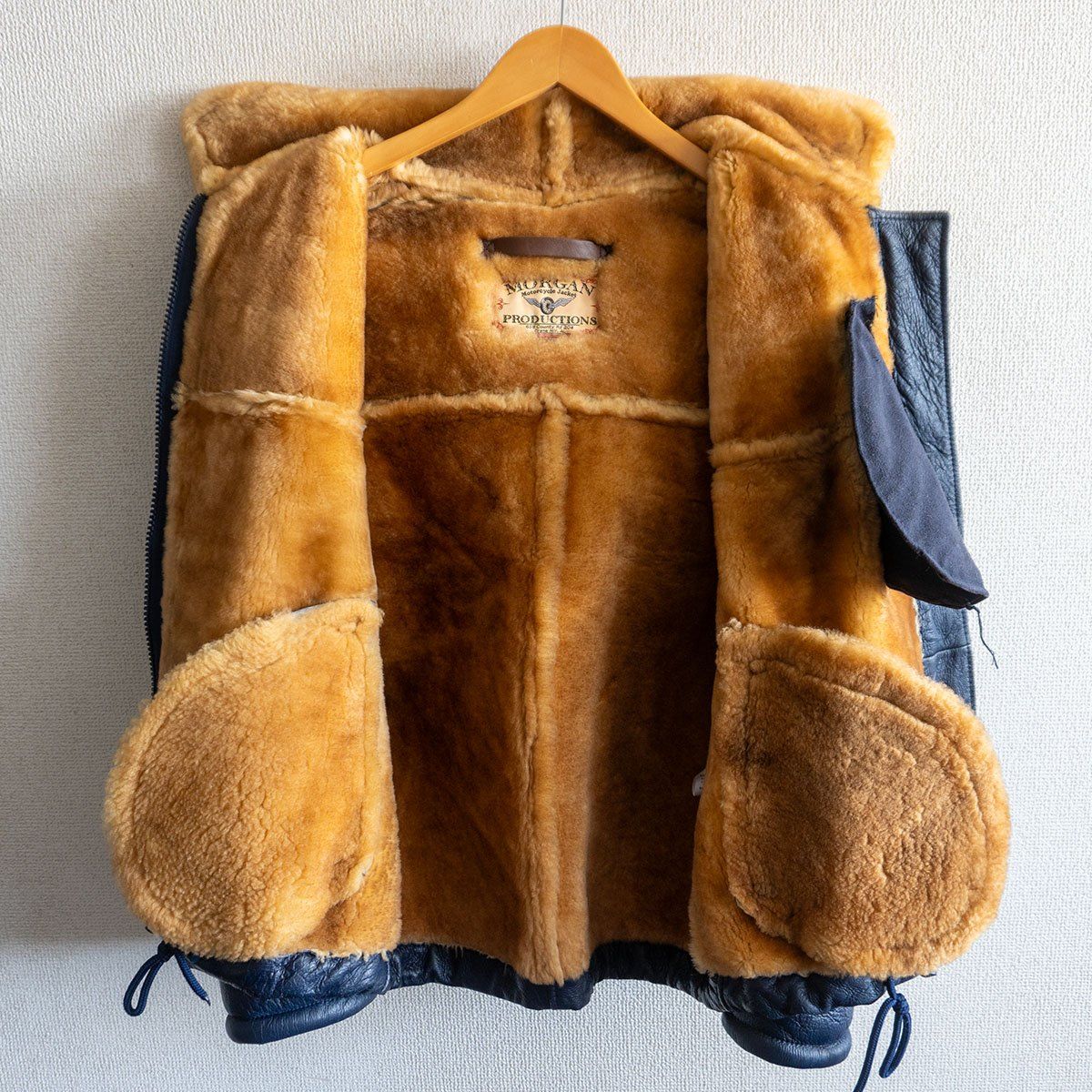 美品】MORGAN PRODUCTIONS【フランス海軍 DECK PARKA】M ネイビー 