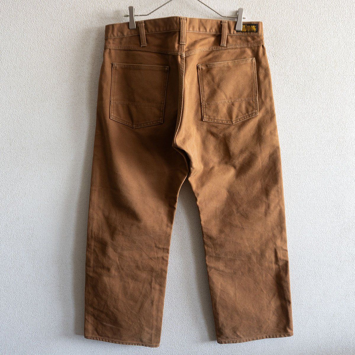 雰囲気抜群】IRON HEART【ヘビーダック ダブルニー ロガージーンズ