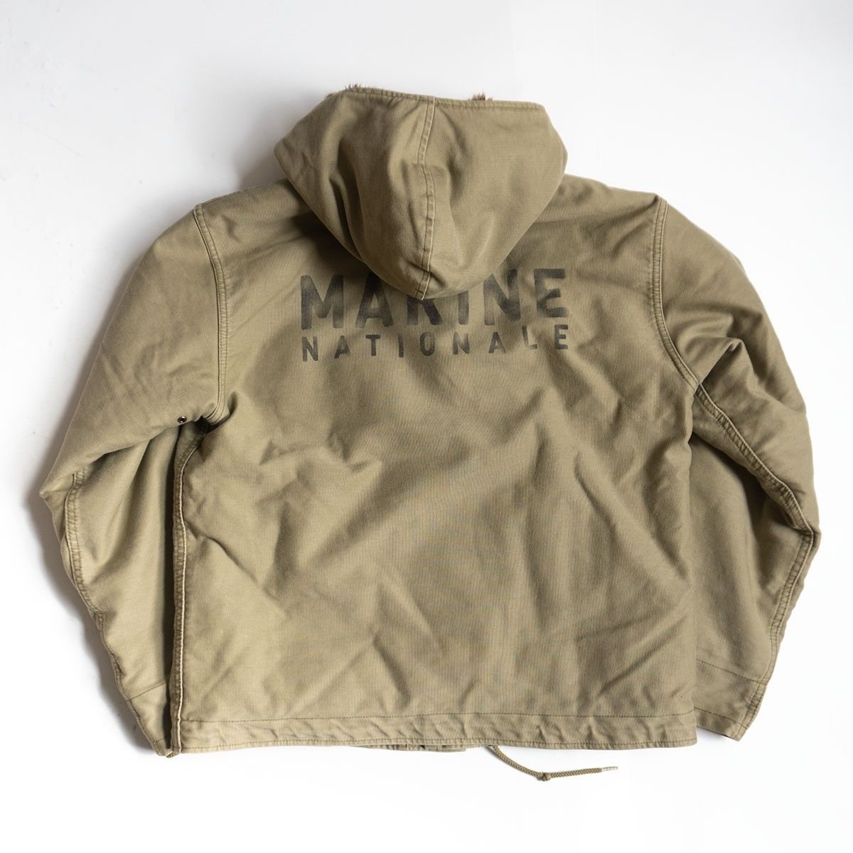 ビッグサイズ42】HOUSTON【フランス海軍デッキジャケット】ミリタリー