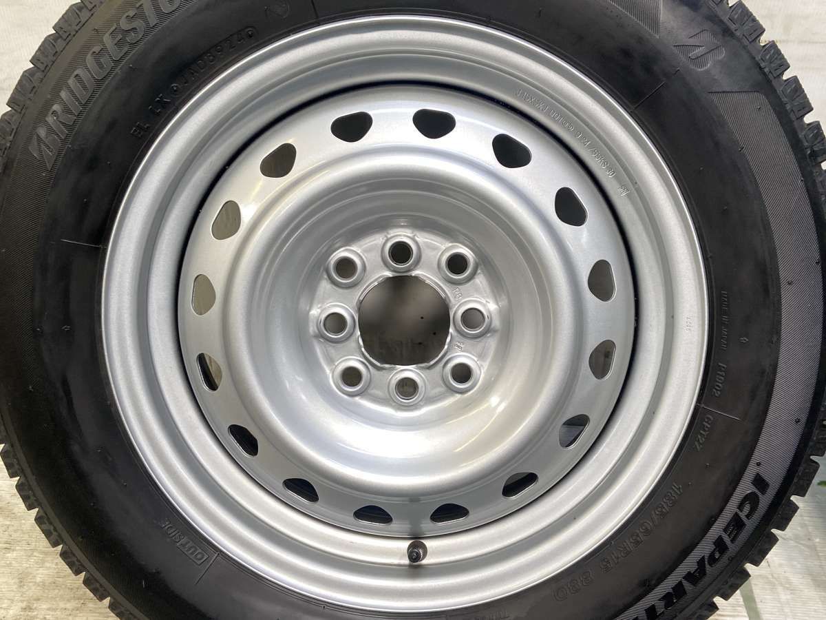 185/65R15 ブリヂストン アイスパートナー2 R6 15x5.5 100/114.3-4穴