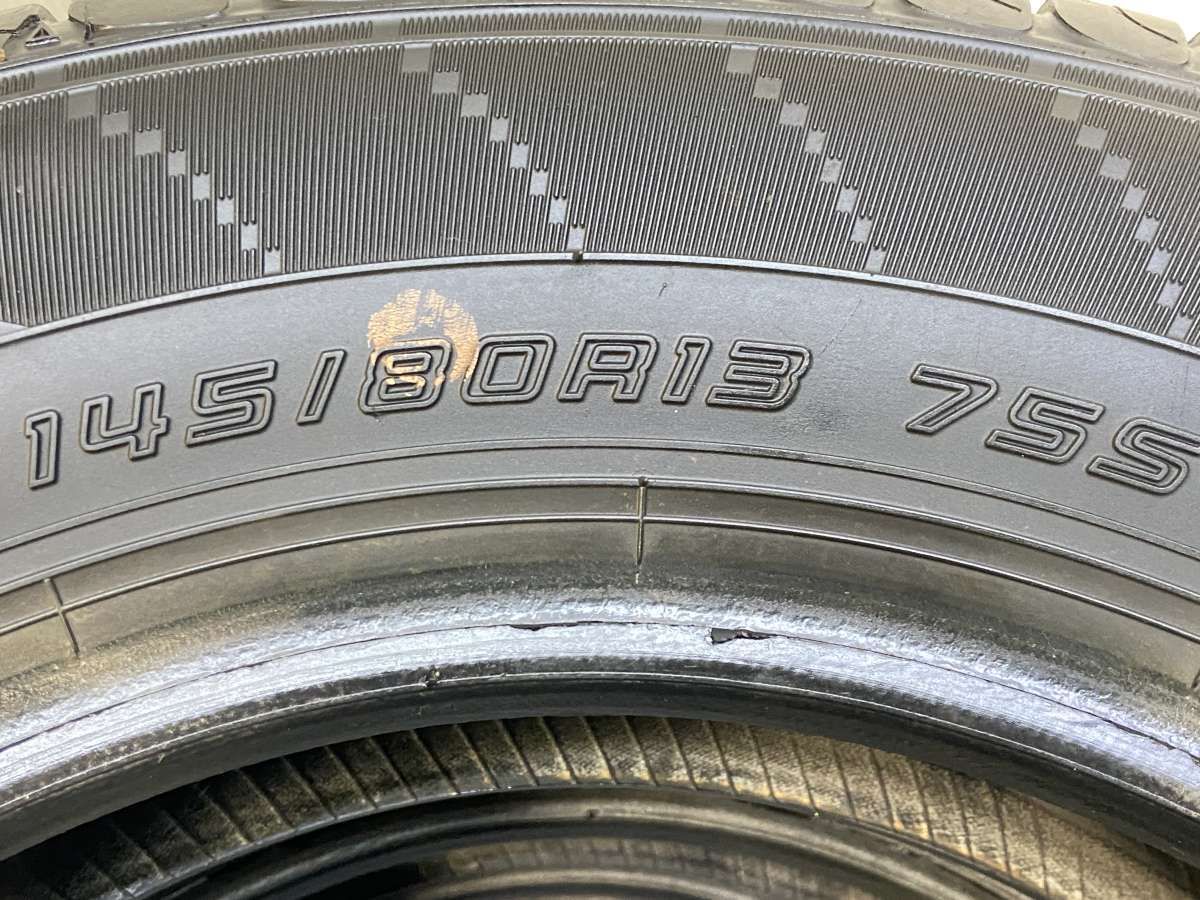 145/80R13 ダンロップ エナセーブ EC204 中古タイヤ サマータイヤ 4本 