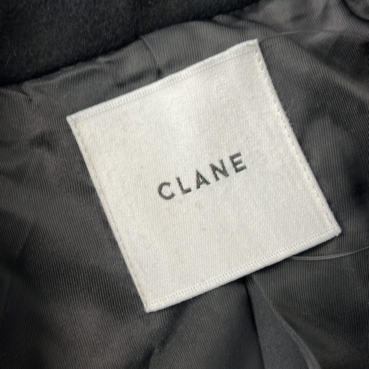 CLANE(クラネ) コート サイズ1 S レディース美品 - 黒 長袖/ビック  