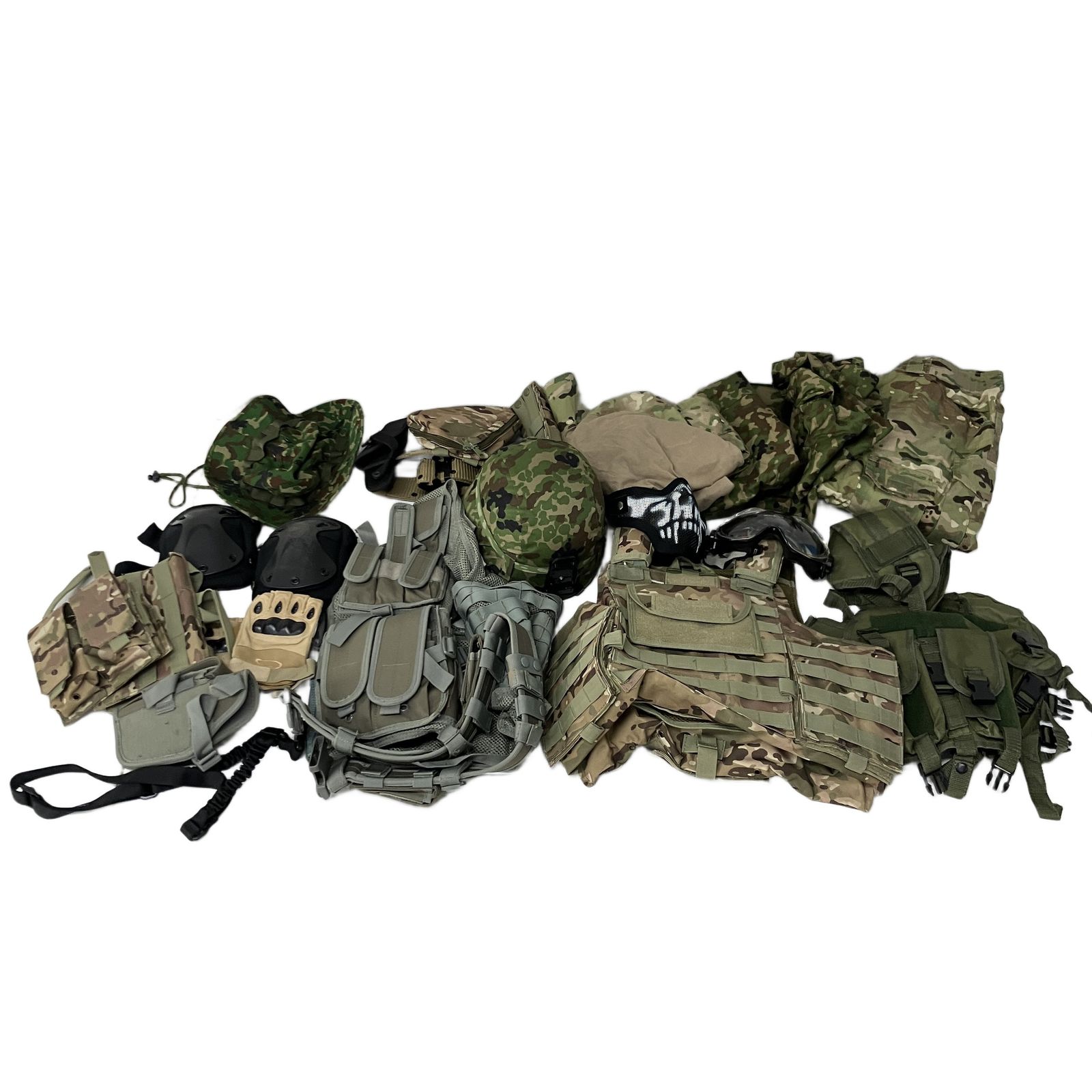 迷彩服セット サバイバルゲーム用 引退品 迷彩服セット サバイバル