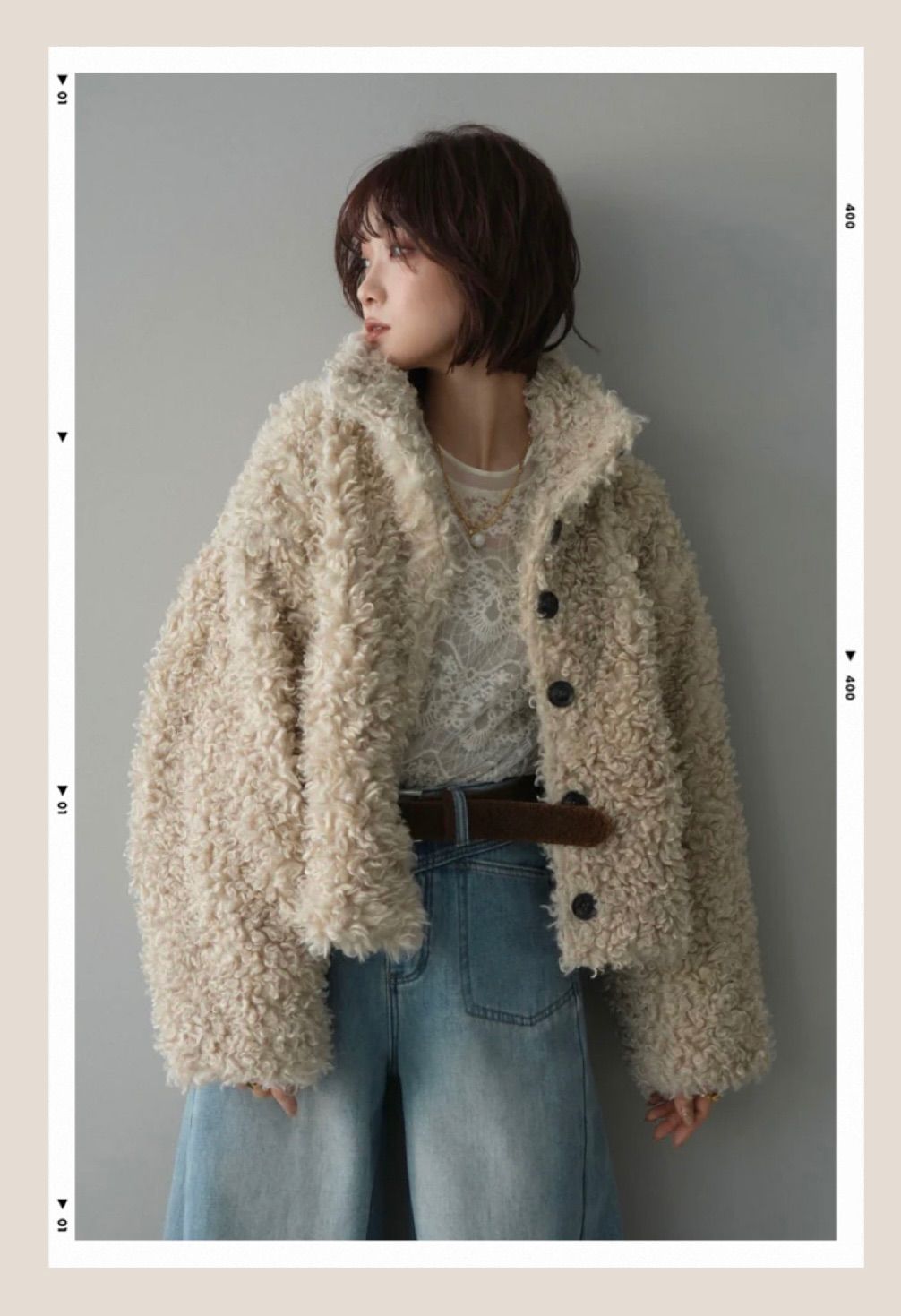 新品 プードルファーブルゾン esicaエシカ LIANリアン - メルカリ