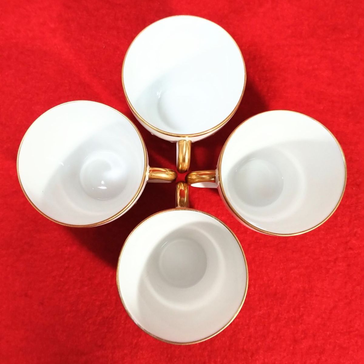 デミタスカップ＆ソーサー 4客セット