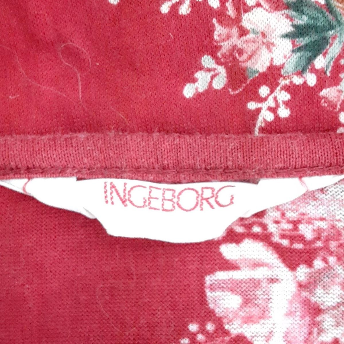 ♡インゲボルグ♡花柄セットアップ 美品◎インゲボルグ セットアップ 花柄 フリル リボン ロングスカート