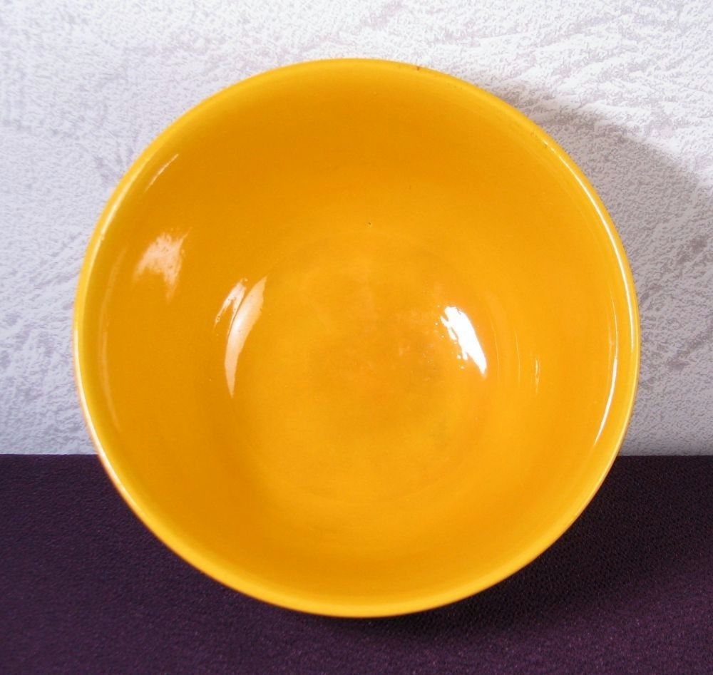 平安雲楽造 黄交趾 桐に鳳凰文菓子鉢 幅：18.5cm 美品/26a041 - メルカリ