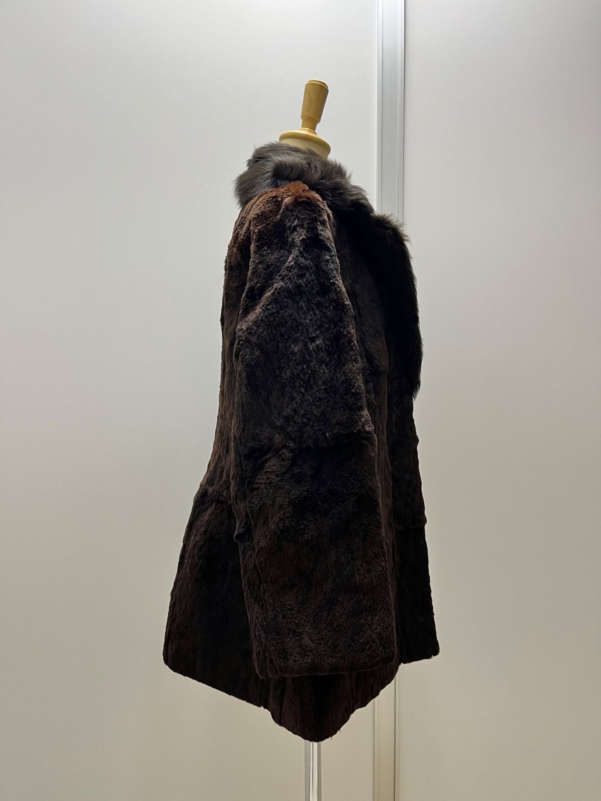 ミンクコート シェアード 毛皮 リアルファー C26012717 - メルカリ