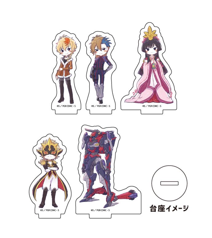 アクリルぷちスタンド「コードギアス 奪還のロゼ」01/グラフアート