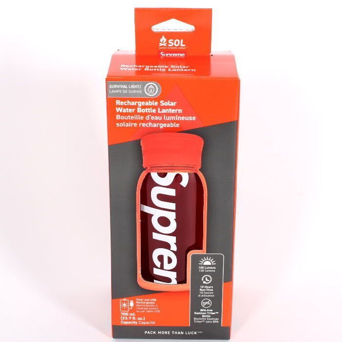 お値下げ!】 Supreme シュプリーム SOL ウォーター ボトル ランタン