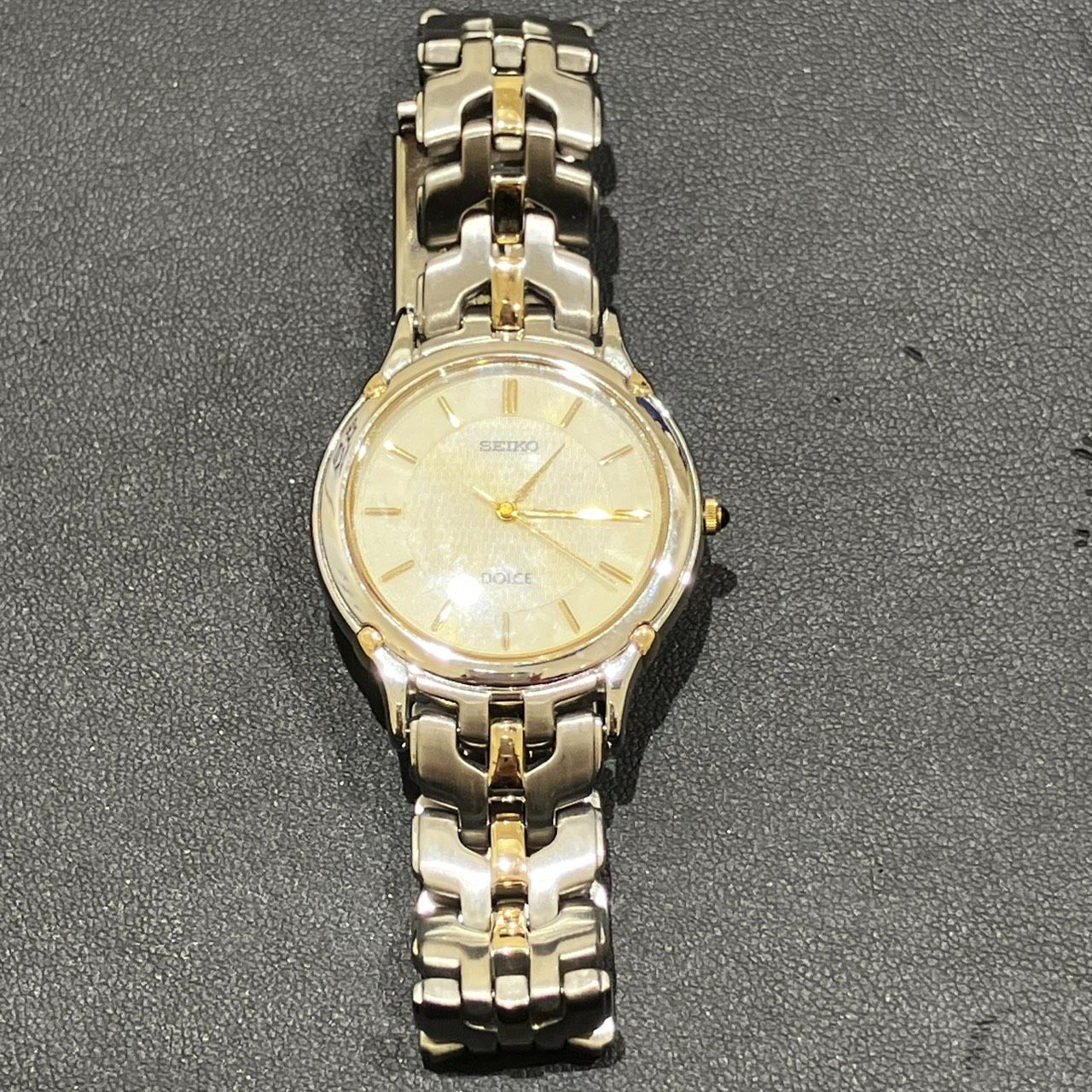 ☆【動作未確認】SEIKO DOLCE セイコー ドルチェ 8J41-6080 クォーツ