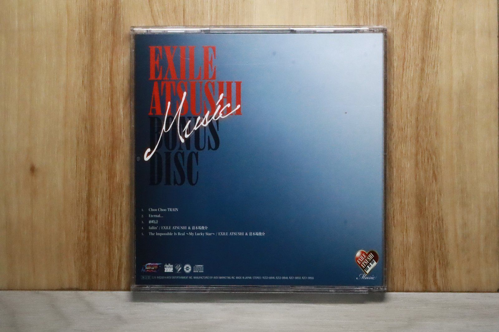 中古CD☆エグザイル・アツシ/EXILE ATSUSHI□ Music BONUS DISC
