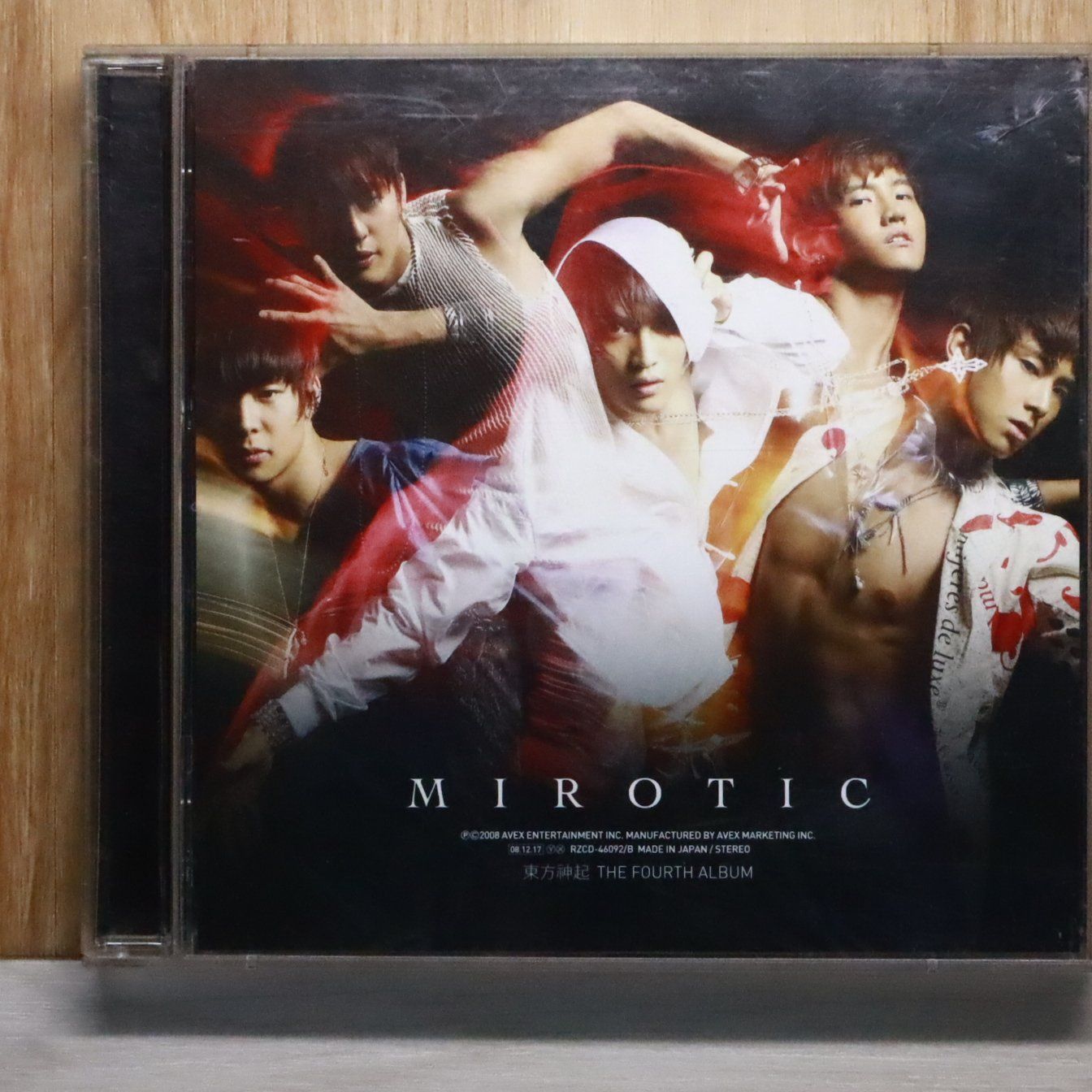 国内盤CD☆東方神起/TOHOSHINKI□ 第4集 呪文(MIROTIC)(DVD付