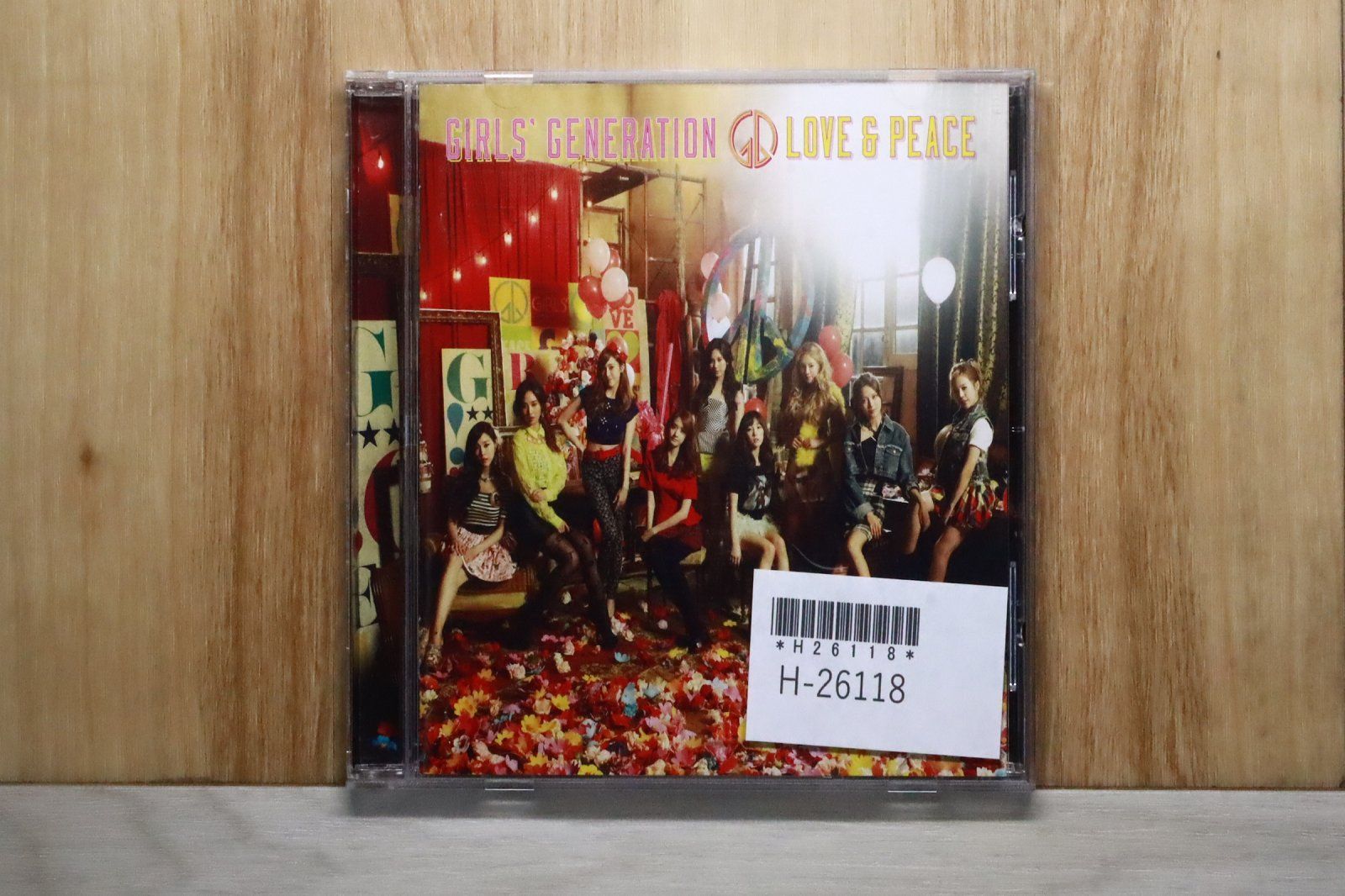 国内盤CD☆少女時代/GIRLS' GENERATION□ LOVE＆PEACE