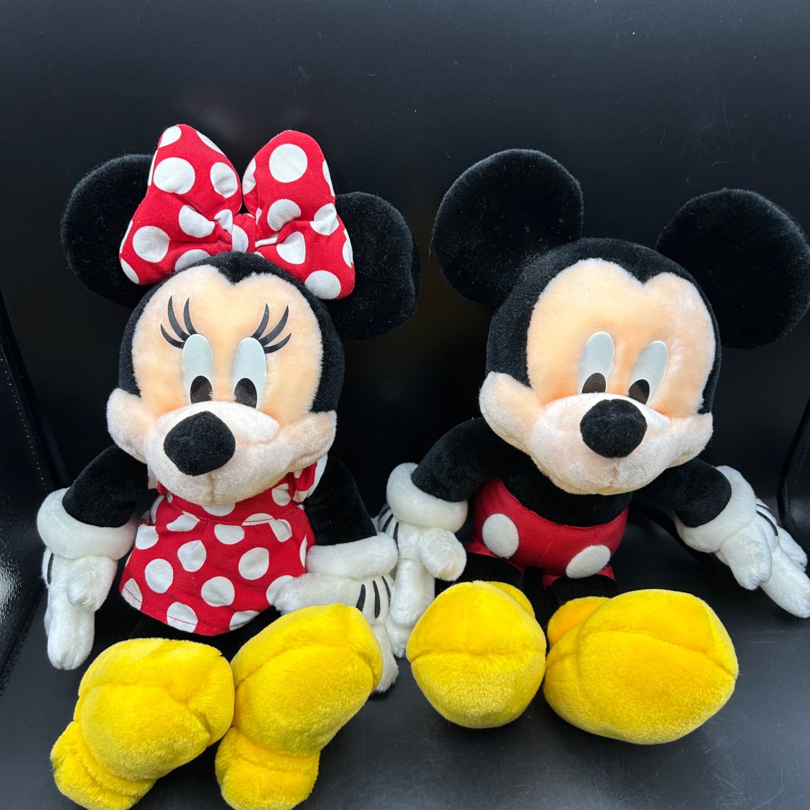 L》2個セット ミッキー ミニー ぬいぐるみ 東京ディズニーリゾート 約