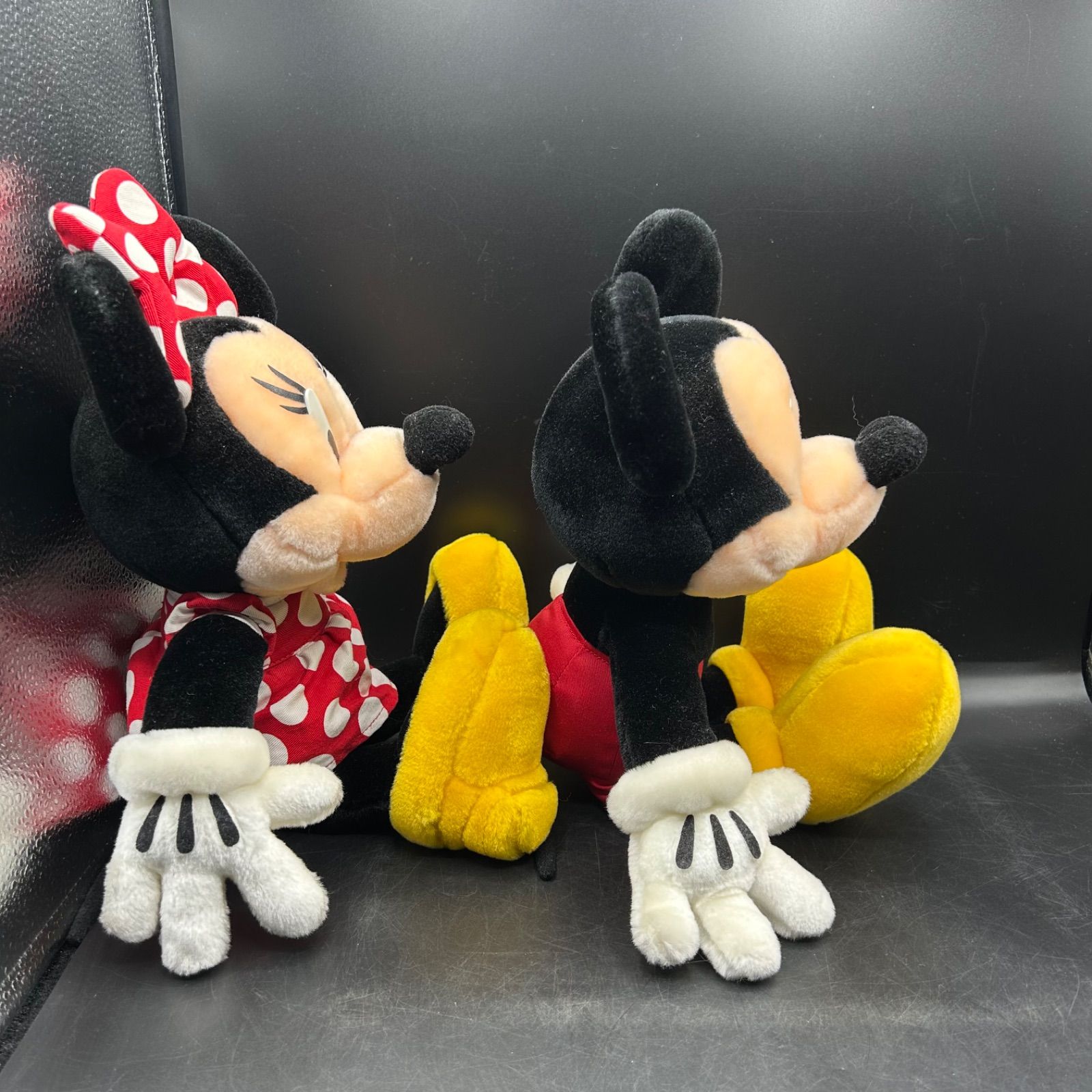 L》2個セット ミッキー ミニー ぬいぐるみ 東京ディズニーリゾート 約