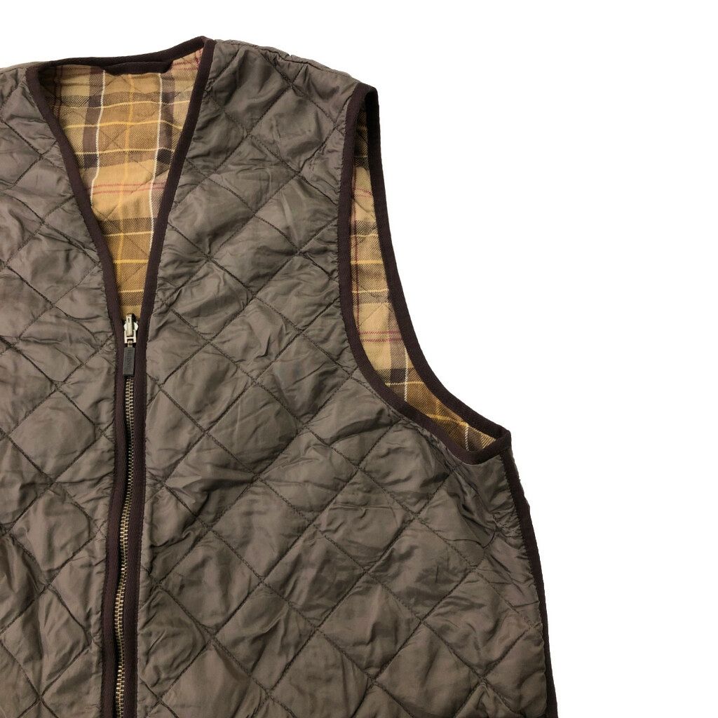 00年代 Barbour バブアー WAISTCOAT/ZIP IN LINER キルティングベスト