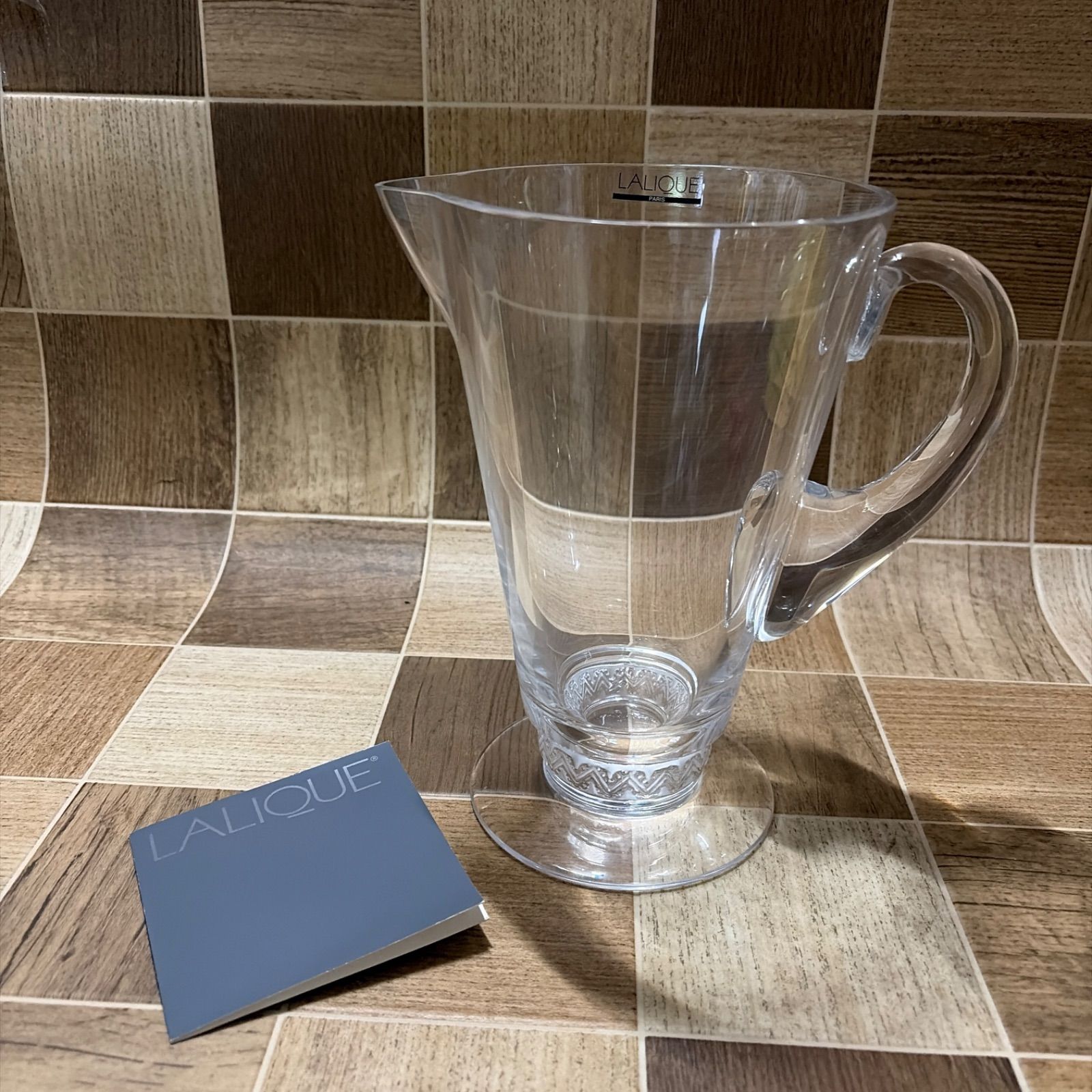 未使用 LALIQUE ラリック デキャンタ 水差し ガラス ピッチャー - メルカリ