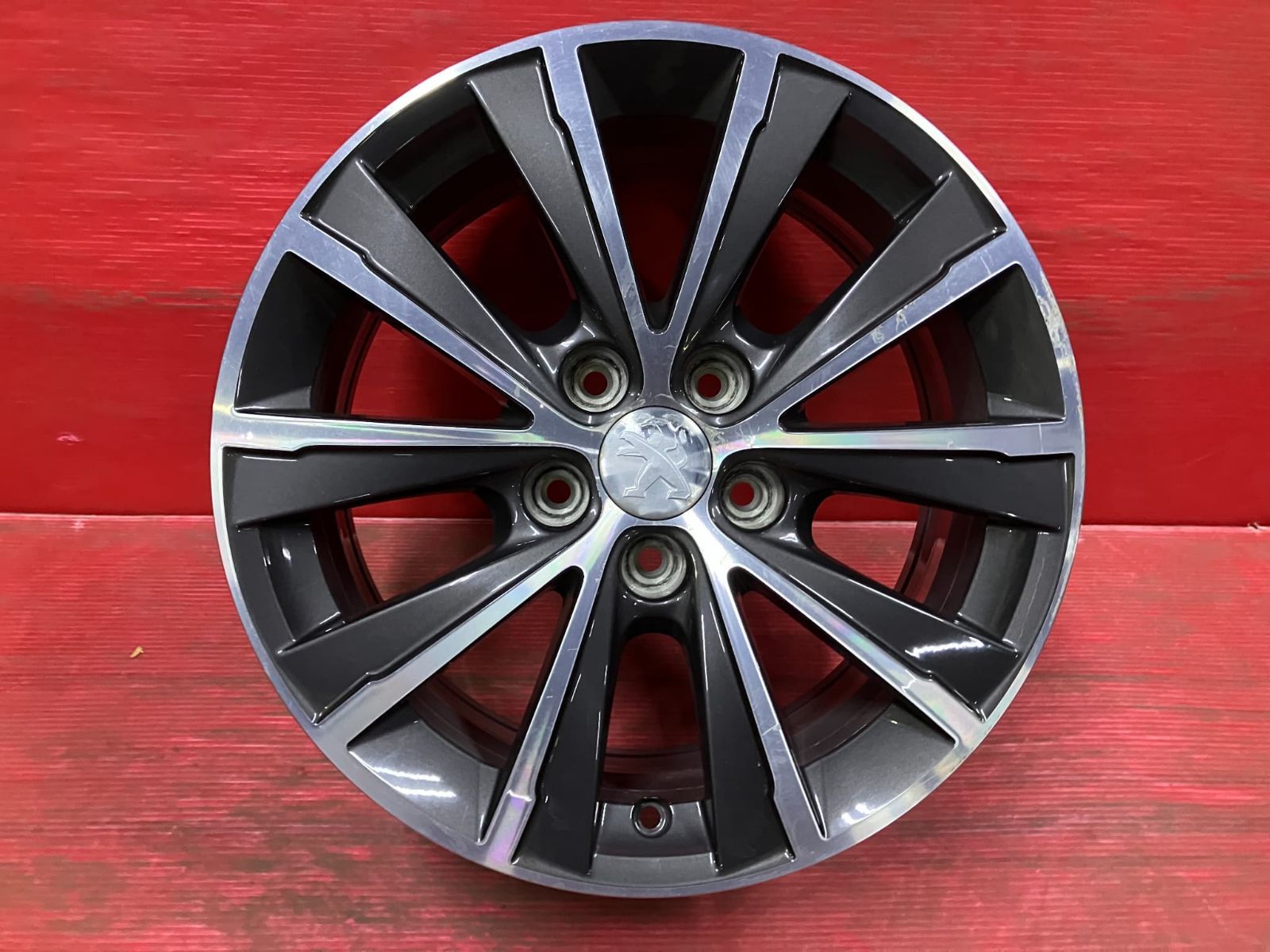 中古ホイール[16x7.0+44 108/5H プジョー 308純正] 4本SET - メルカリ