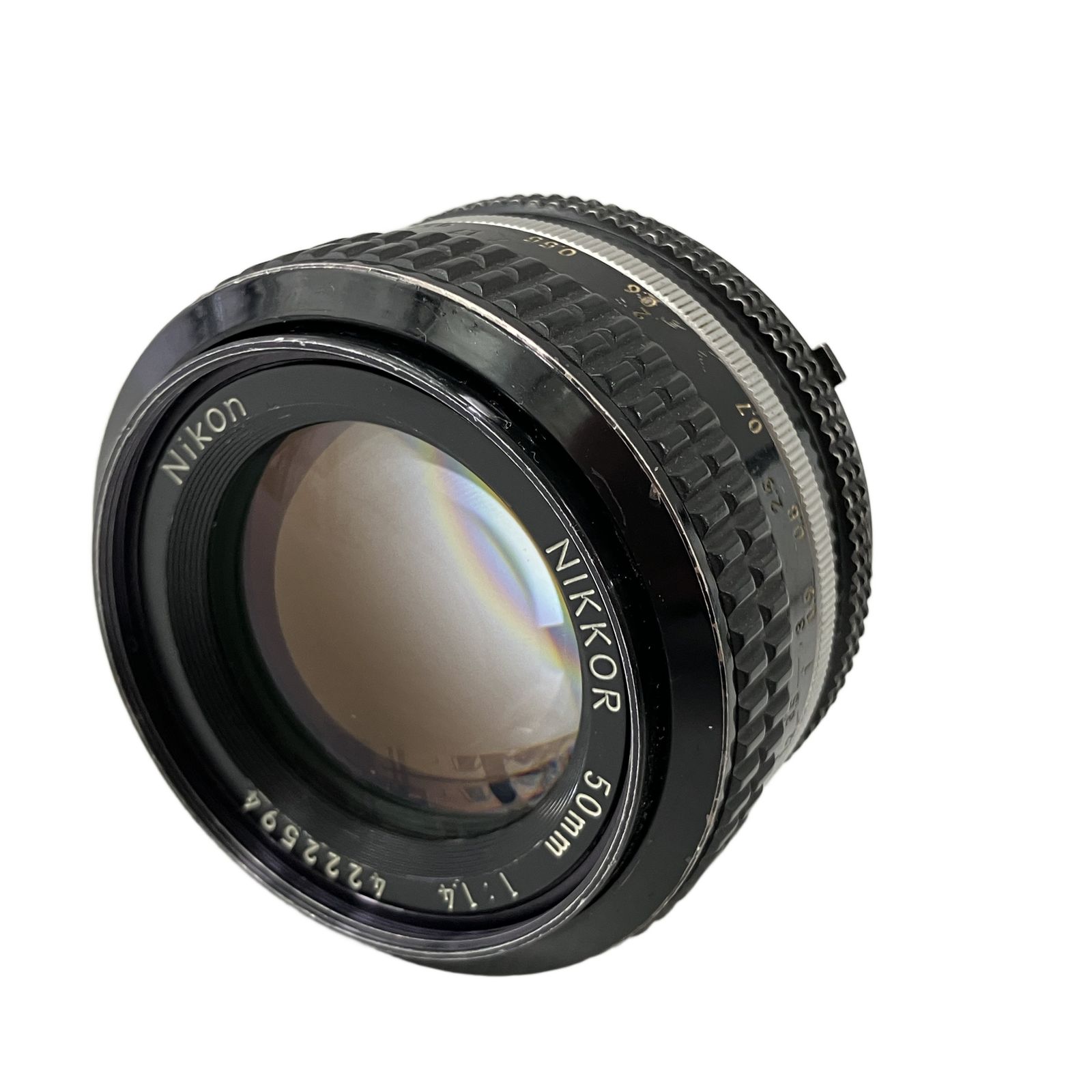 Nikon NIKKOR 50mm F1.4 単焦点 MF レンズ カメラ 中古 ジャンク