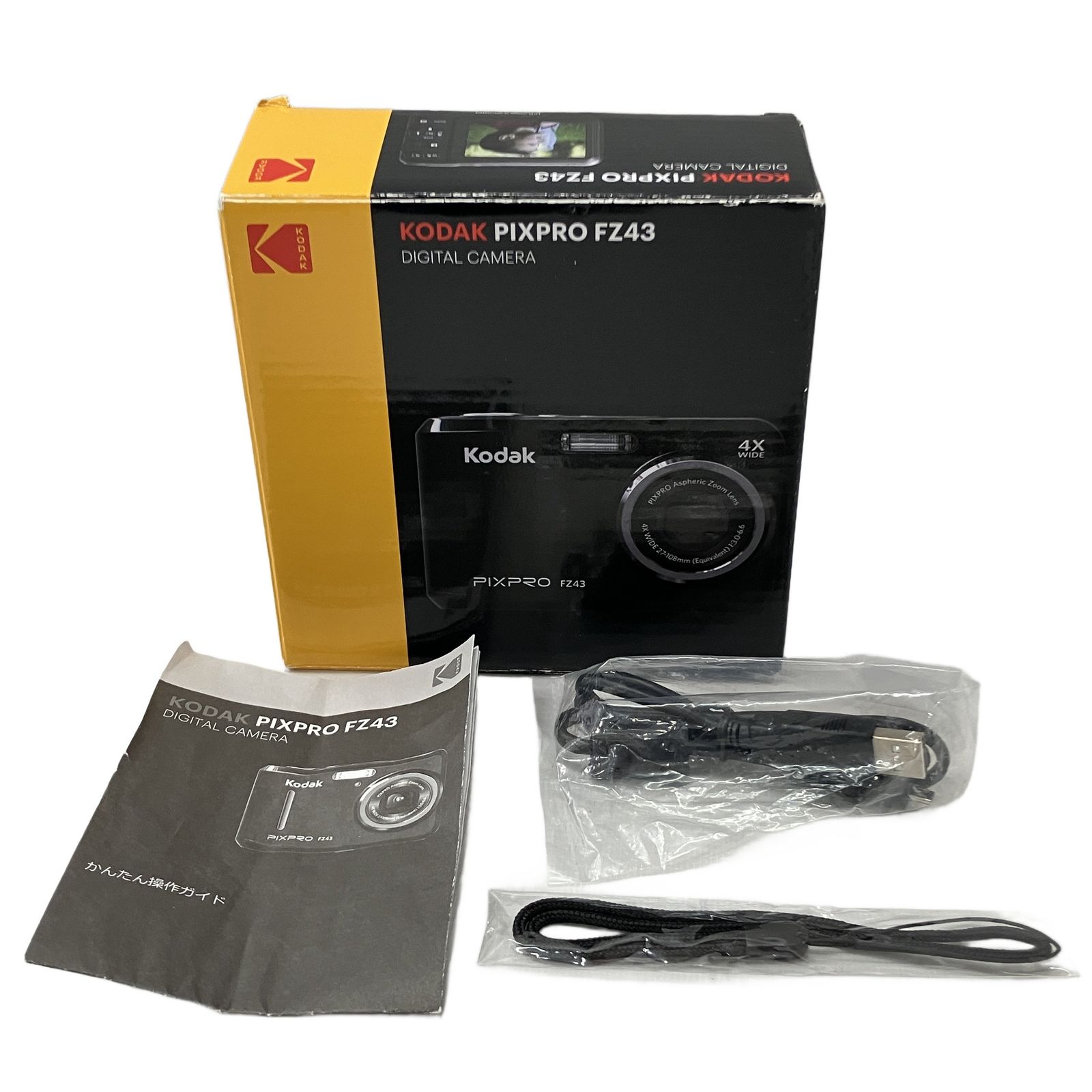 KODAK PIXPRO FZ43 コダック デジタルカメラ デジカメ コンデジ カメラ