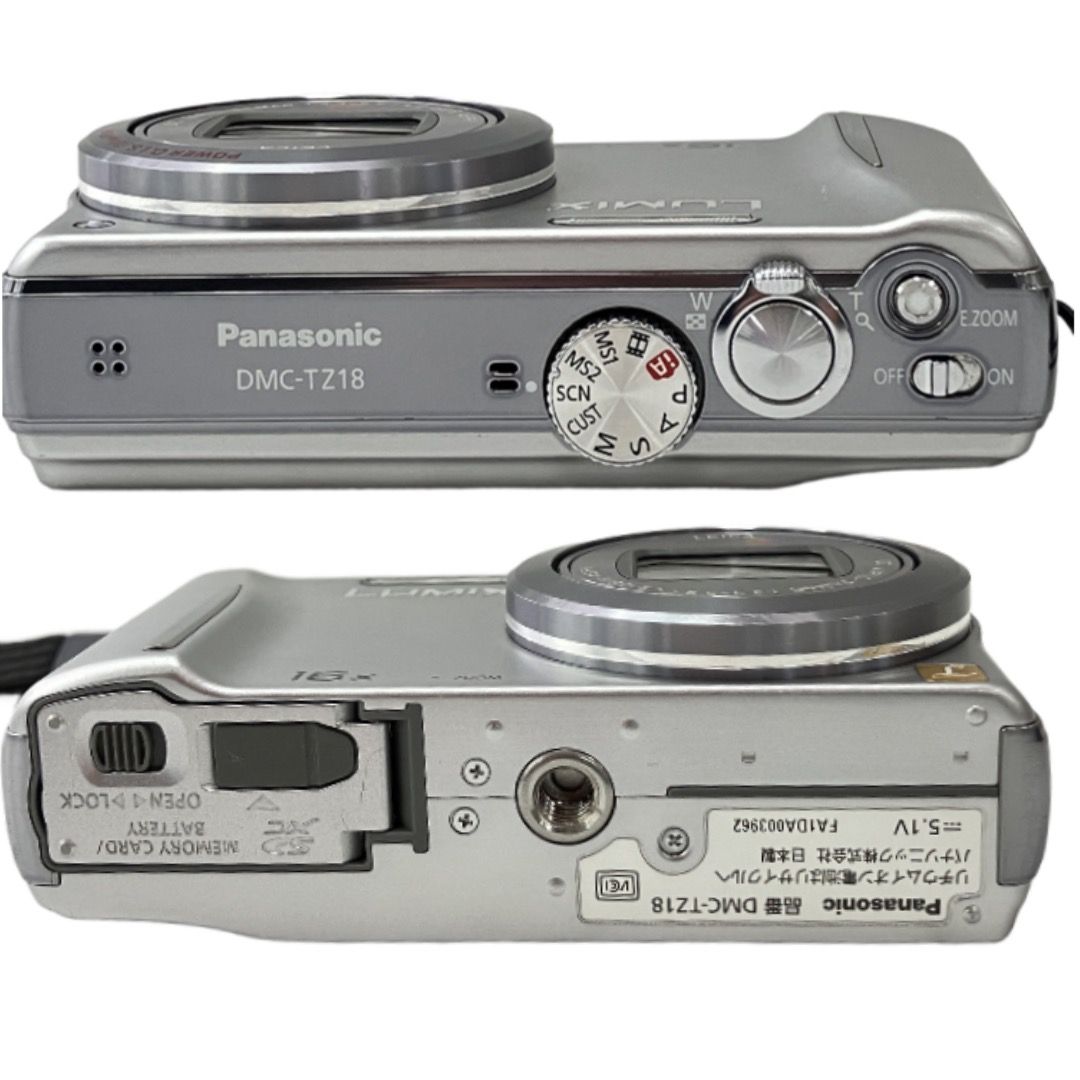 Panasonic LUMIX DMC-TZ18 コンパクト デジタルカメラ コンデジ