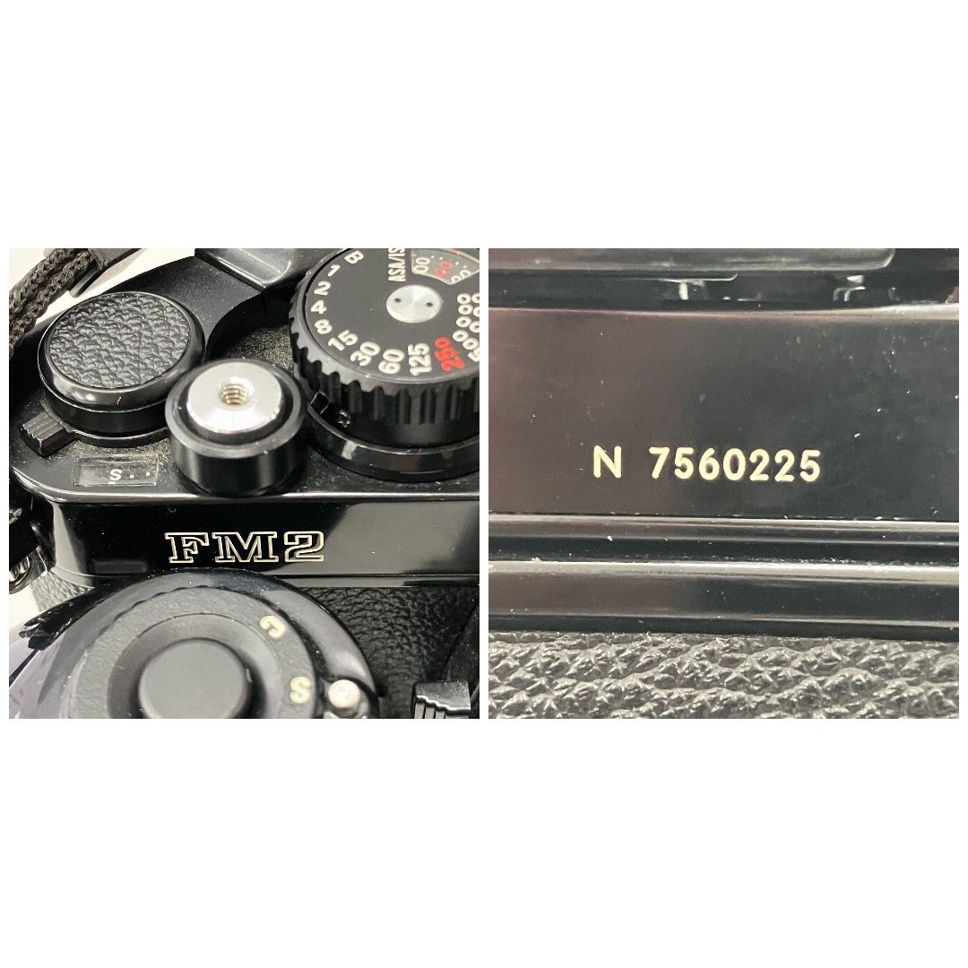 [1850]Nikon FM2　フィルムカメラ　一眼レフ　ボディ　ジャンク Nikon NEW FM2 ニコン フィルム カメラ ボディ ジャンク