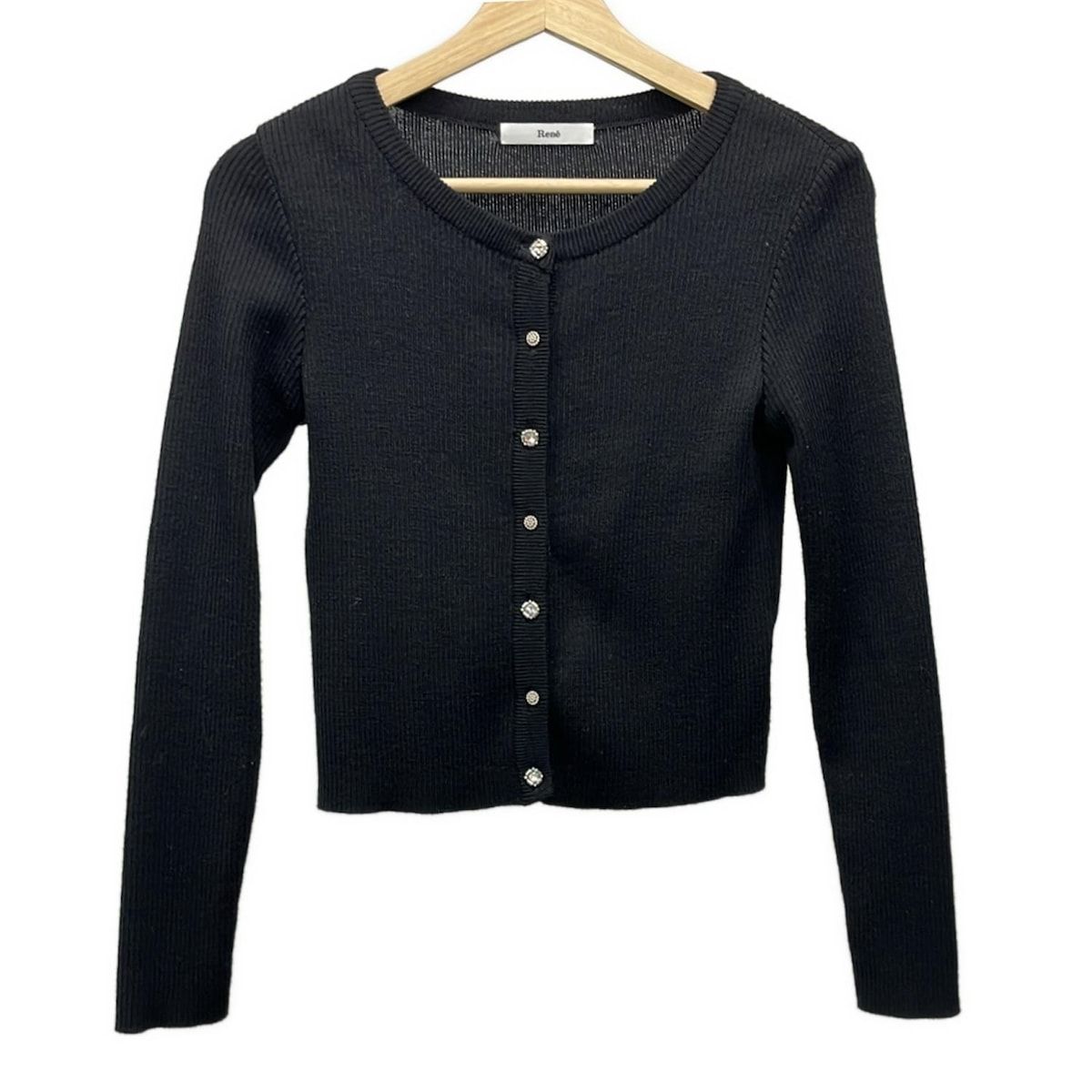 Rene(ルネ) カーディガン サイズ36 S レディース美品 - 黒 長袖 - メルカリ