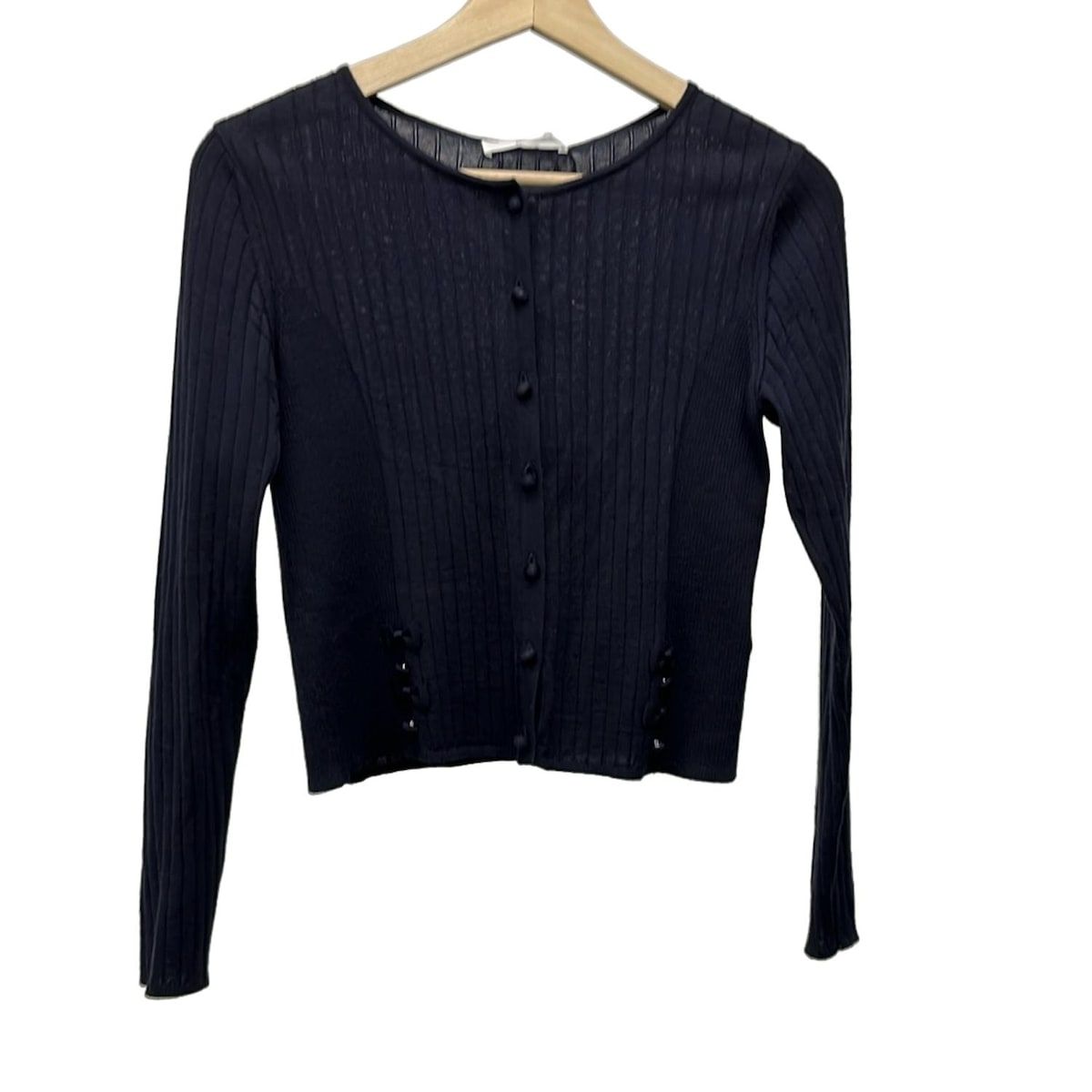 Rene(ルネ) カーディガン サイズ36 S レディース美品 - ネイビー 長袖