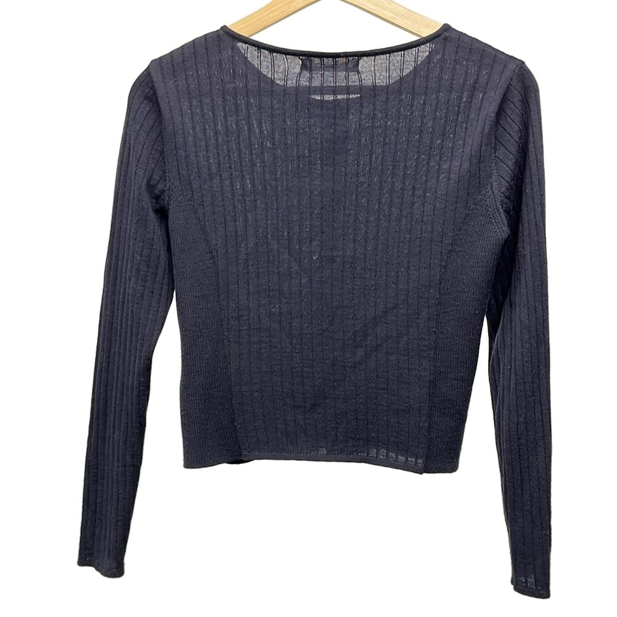 Rene(ルネ) カーディガン サイズ36 S レディース美品 - ネイビー 長袖